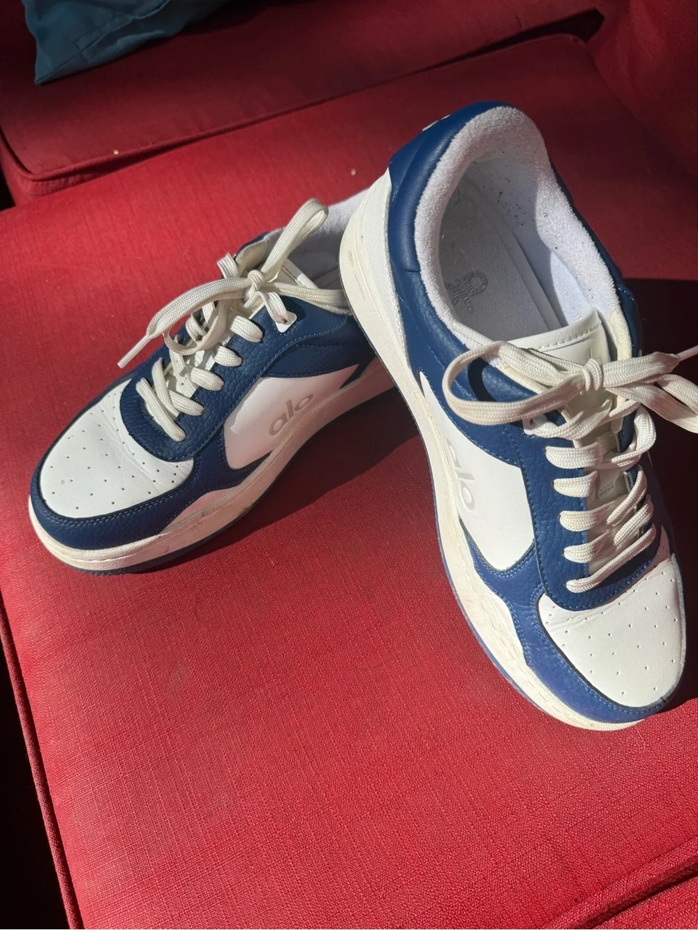 Women’s alo yoga Blue and White Casual Sneakers